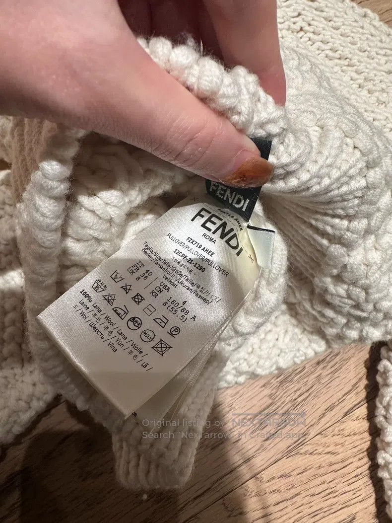 Fendi Fendi Short Sweater Size XS / US 0-2 / IT 36-38 - 4 Thumbnail