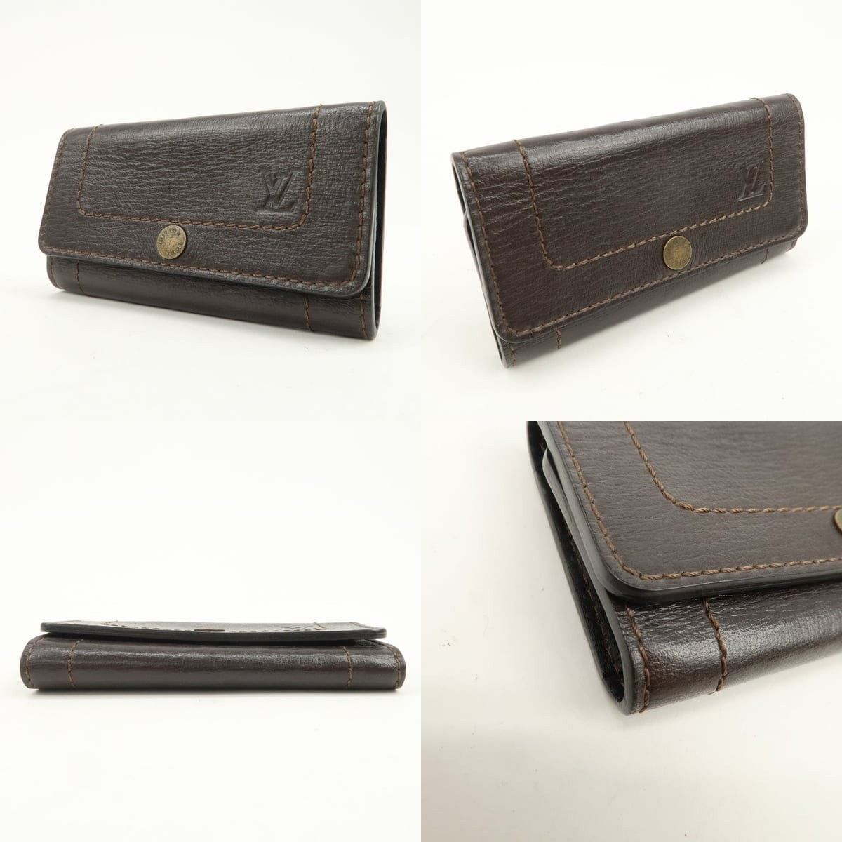 Louis Vuitton Louis Vuitton Utah Multicles 6 Key Case Leather Key Holder Size ONE SIZE - 3 Thumbnail