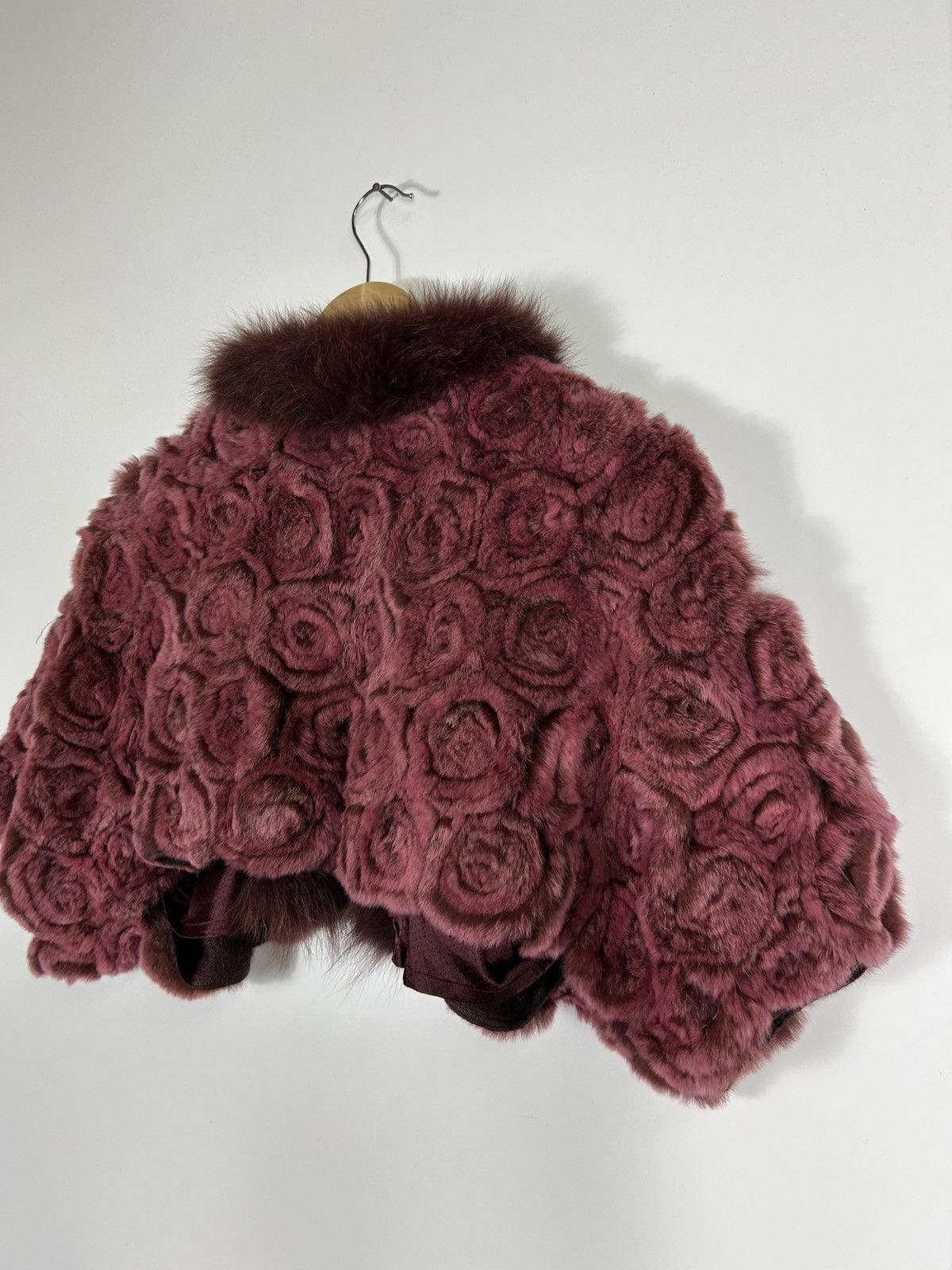Japanese Brand 🔥Arborente Faux Fur Cropped Jacket Size M / US 6-8 / IT 42-44 - 12 Thumbnail