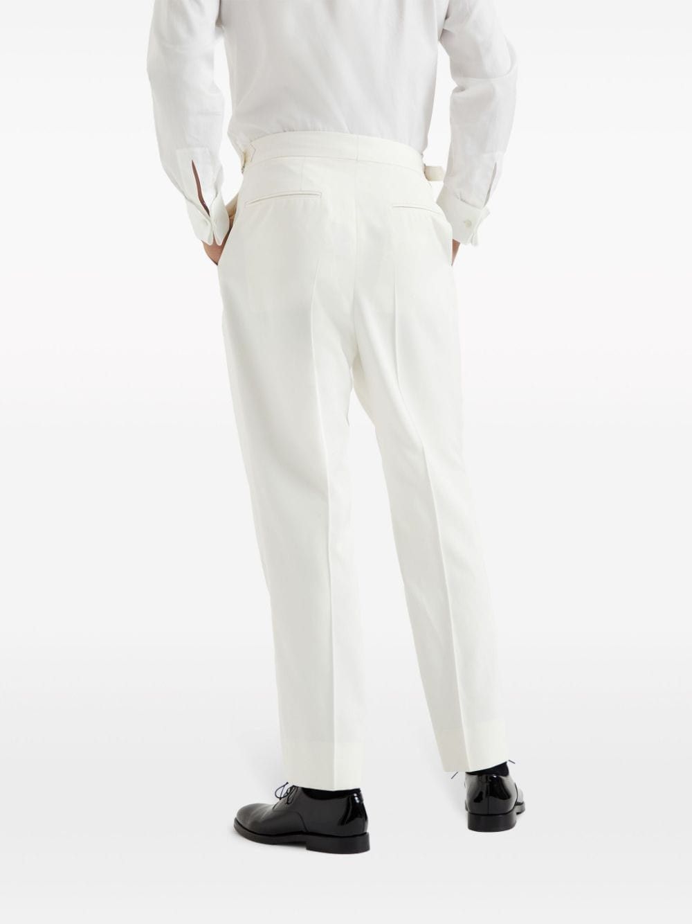 Brunello Cucinelli Pants in Open White Size US 32 / EU 48 - 4 Thumbnail