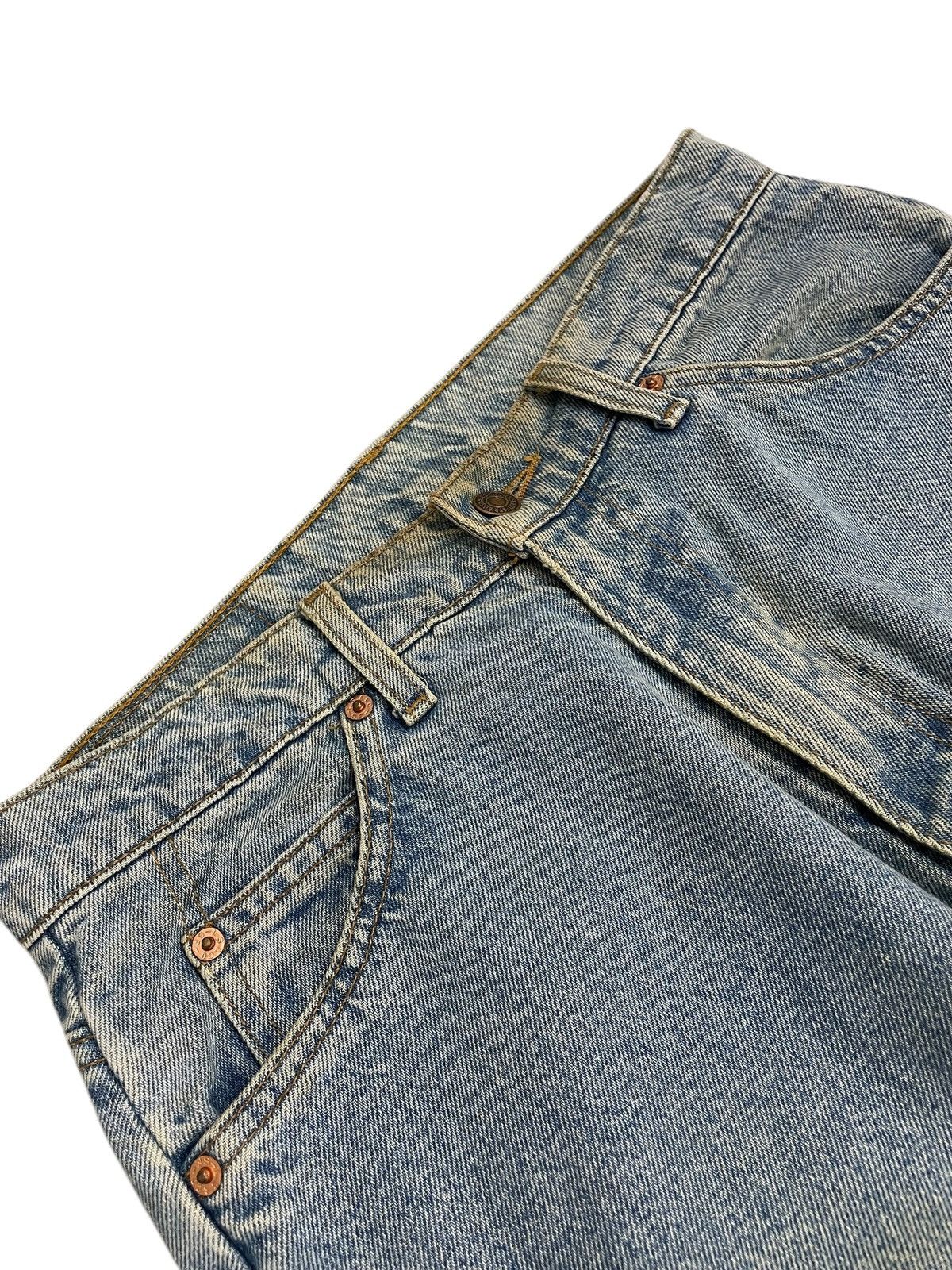 Levi's Levis Orange Tab Local Designer Art Life Selvedge Rework Size US 30 / EU 46 - 14 Thumbnail