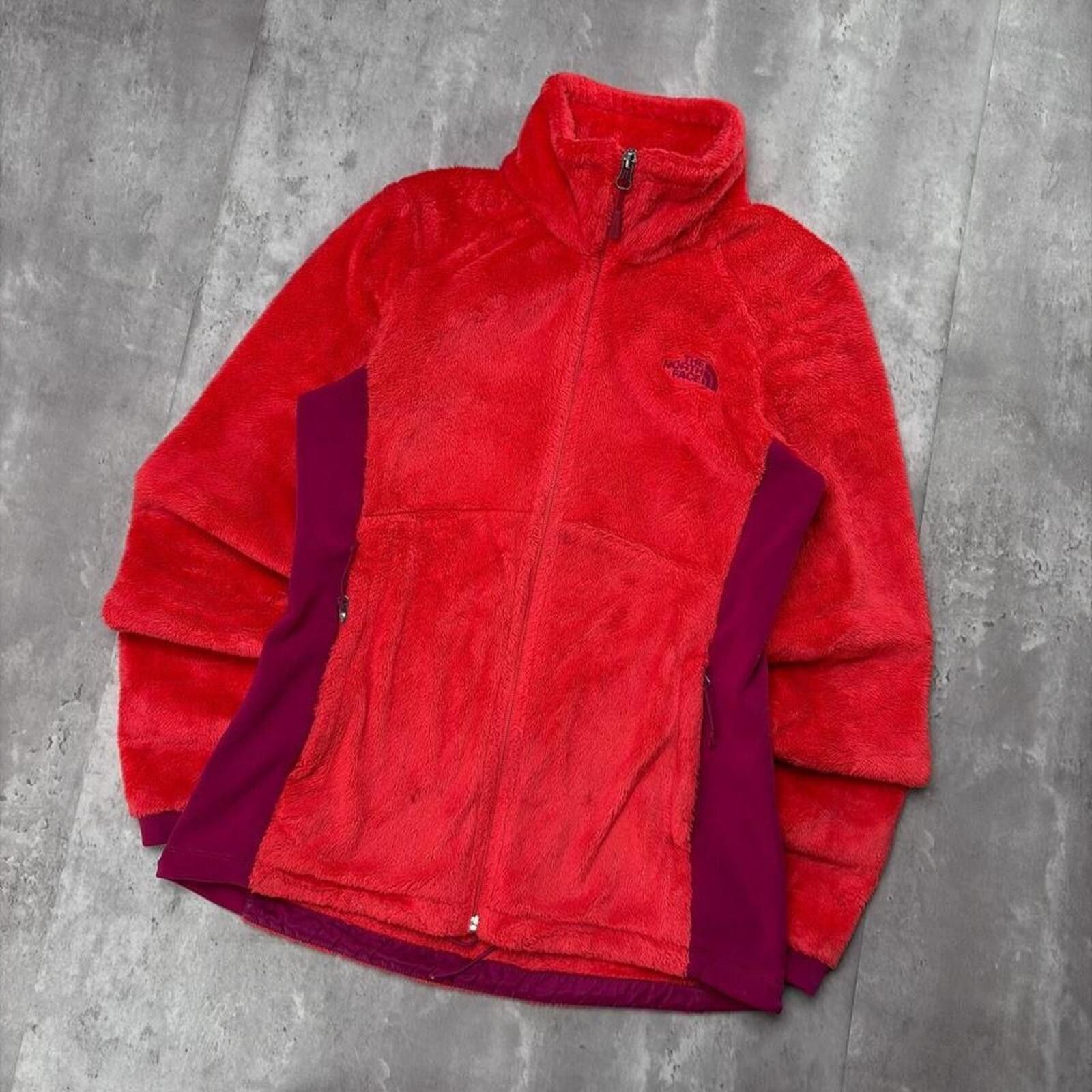 The North Face Y2K Pink The North Face Fur Zip Up Fleece Jacket Size S / US 4 / IT 40 - 2 Thumbnail