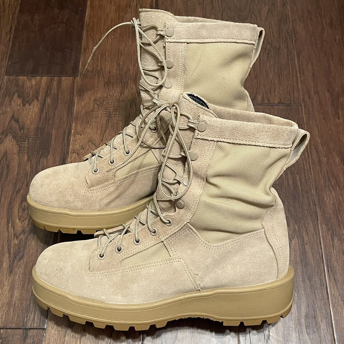 Military Wellco Military Tactical US Army Combat Desert Tan Boots | Grailed