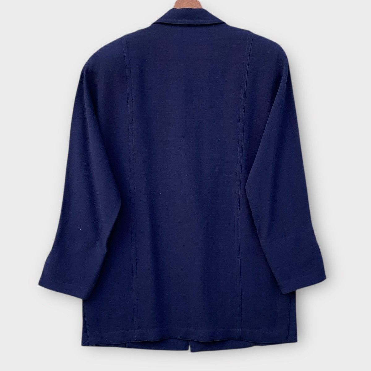 Christian Dior Monsieur VINTAGE MISS DIOR WOMEN BLAZER JACKET SINGLE BUTTON Size L / US 10 / IT 46 - 4 Thumbnail