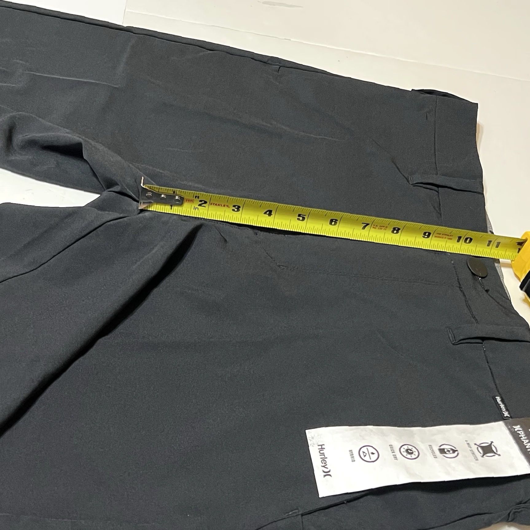 Hurley Hurley Mens Phantom Flex 2.0 Short 20" Tag Size 30 Measures 32 Black NWT Size US 32 / EU 48 - 4 Thumbnail