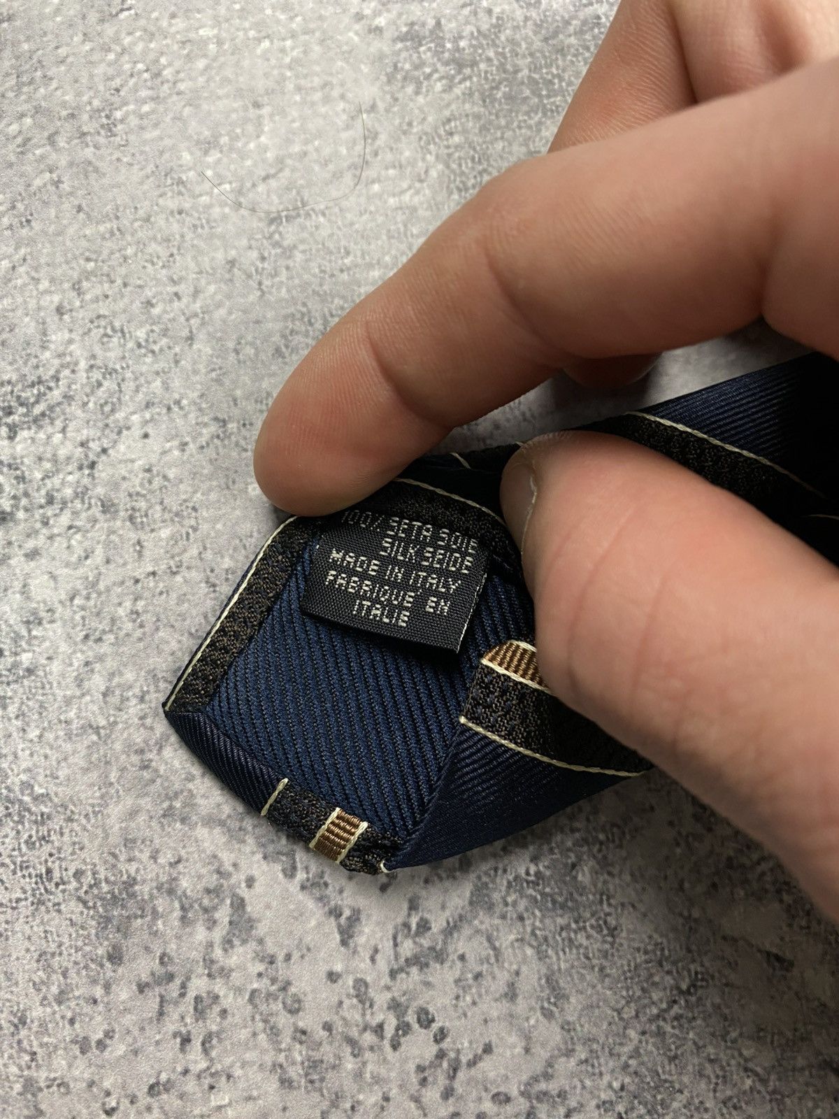 Canali Canali Tie 100% Silk Made In Italy Striped Ties Old Money Size ONE SIZE - 11 Thumbnail