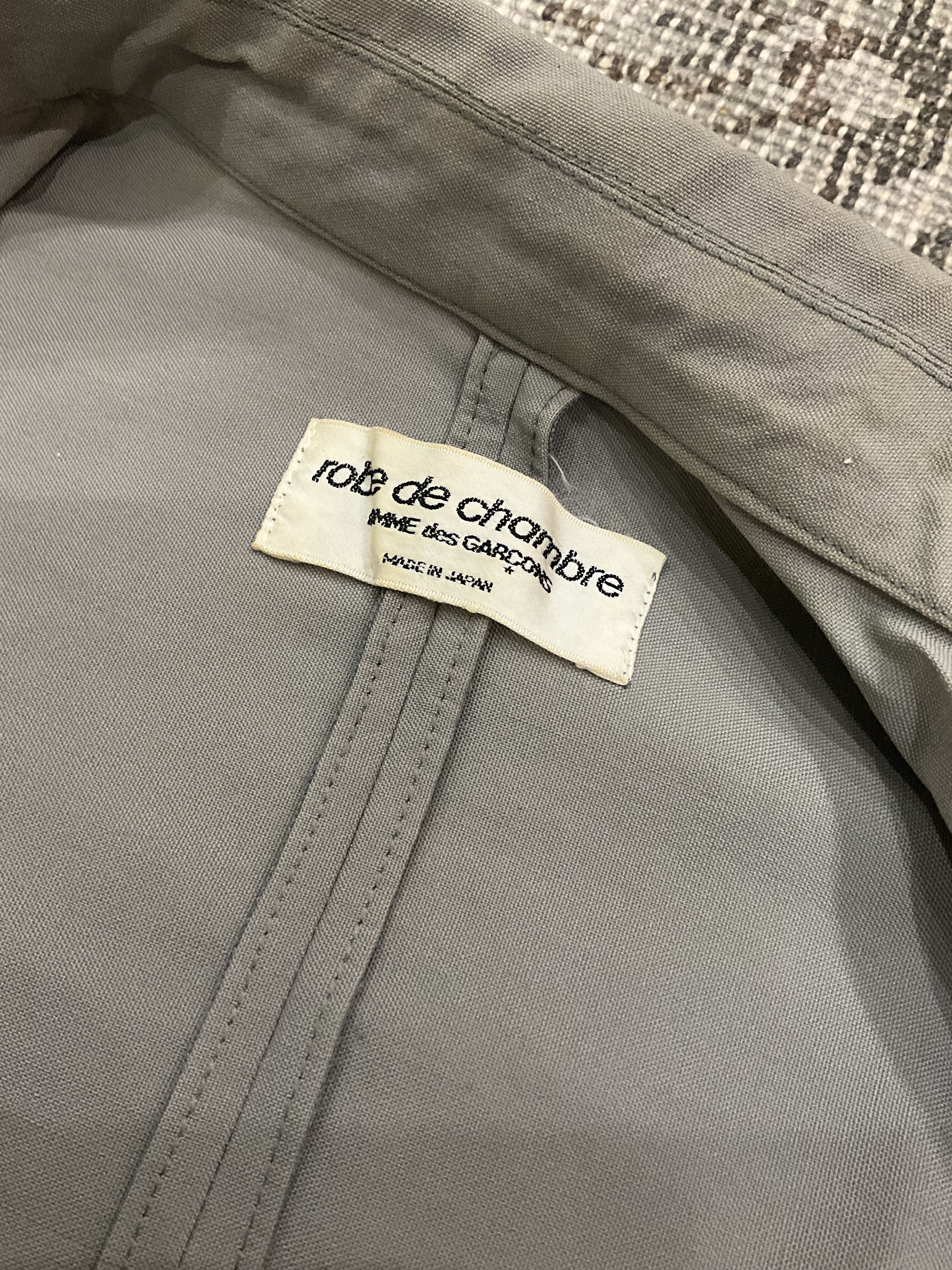 Comme des Garcons Comme des Garçons Robe de Chambre Wool Jacket Grey AD1996 Size US S / EU 44-46 / 1 - 3 Thumbnail