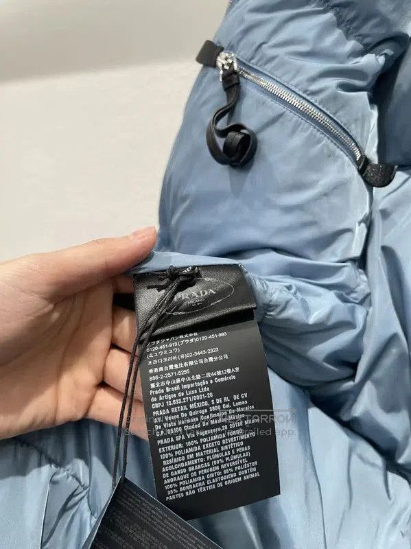 Prada Prada Classic Black Long Puffer Jacket. Size US M / EU 48-50 / 2 - 8 Thumbnail