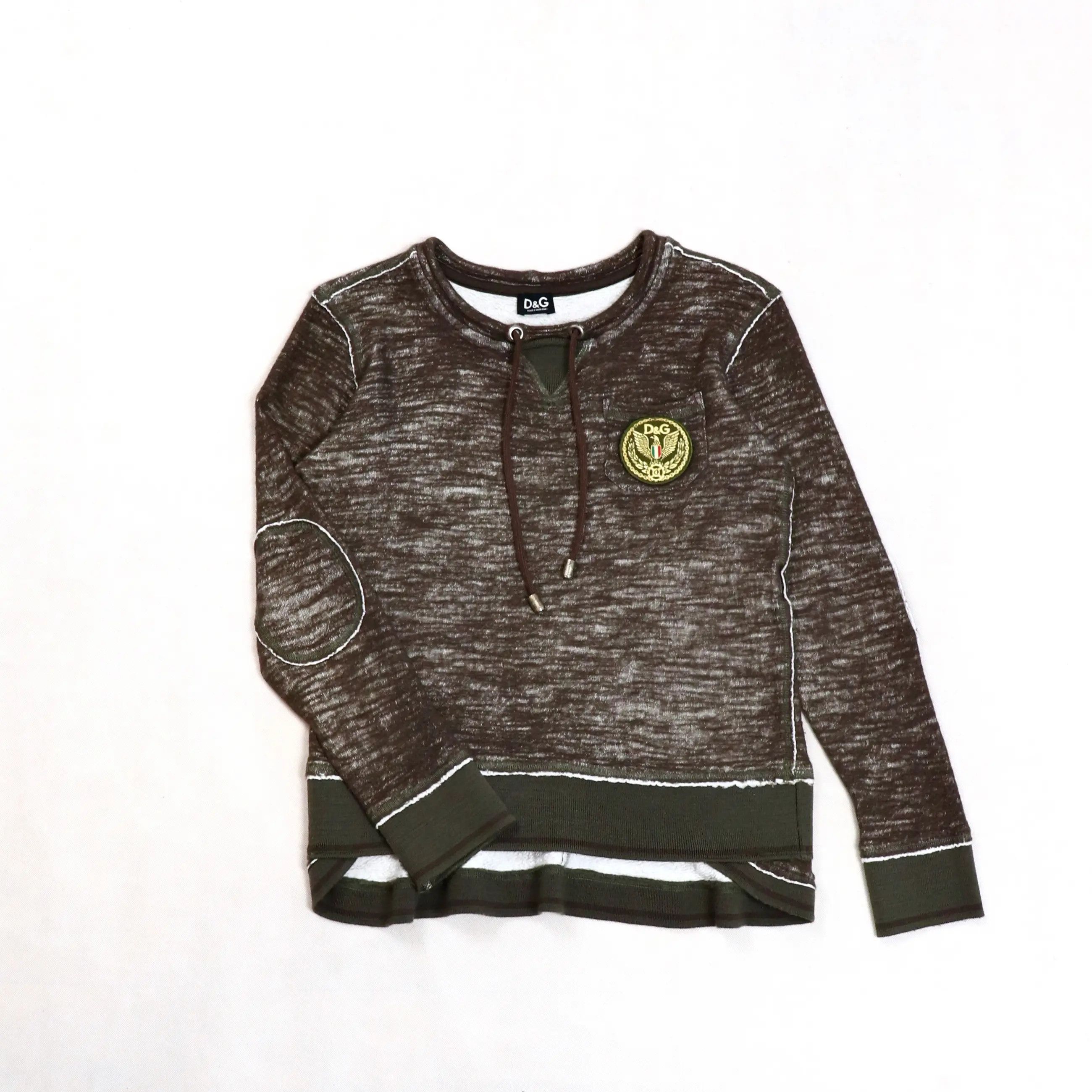 Dolce Gabbana vintage military sweatshirt