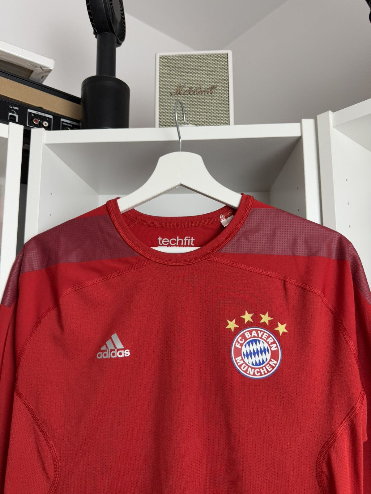 Adidas Adidas Bayern Munich techfit 2015 Trening longsleeve jersey Size US XL / EU 56 / 4 - 3 Thumbnail