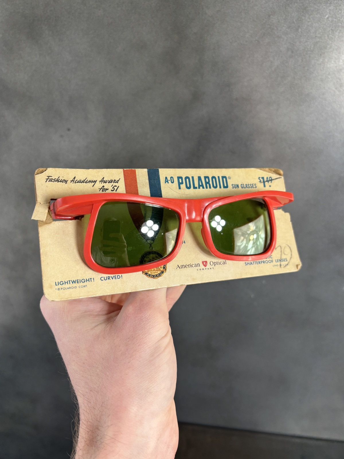 American Optical × Polaroid × Vintage 1950s American Optical Sunglasses True Vintage Polaroid 1951 Size ONE SIZE - 23 Thumbnail