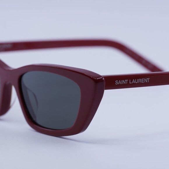 Saint Laurent Paris 🕶️ New Saint Laurent SL277 012 Sunglasses - Red Frame Size ONE SIZE - 10 Thumbnail
