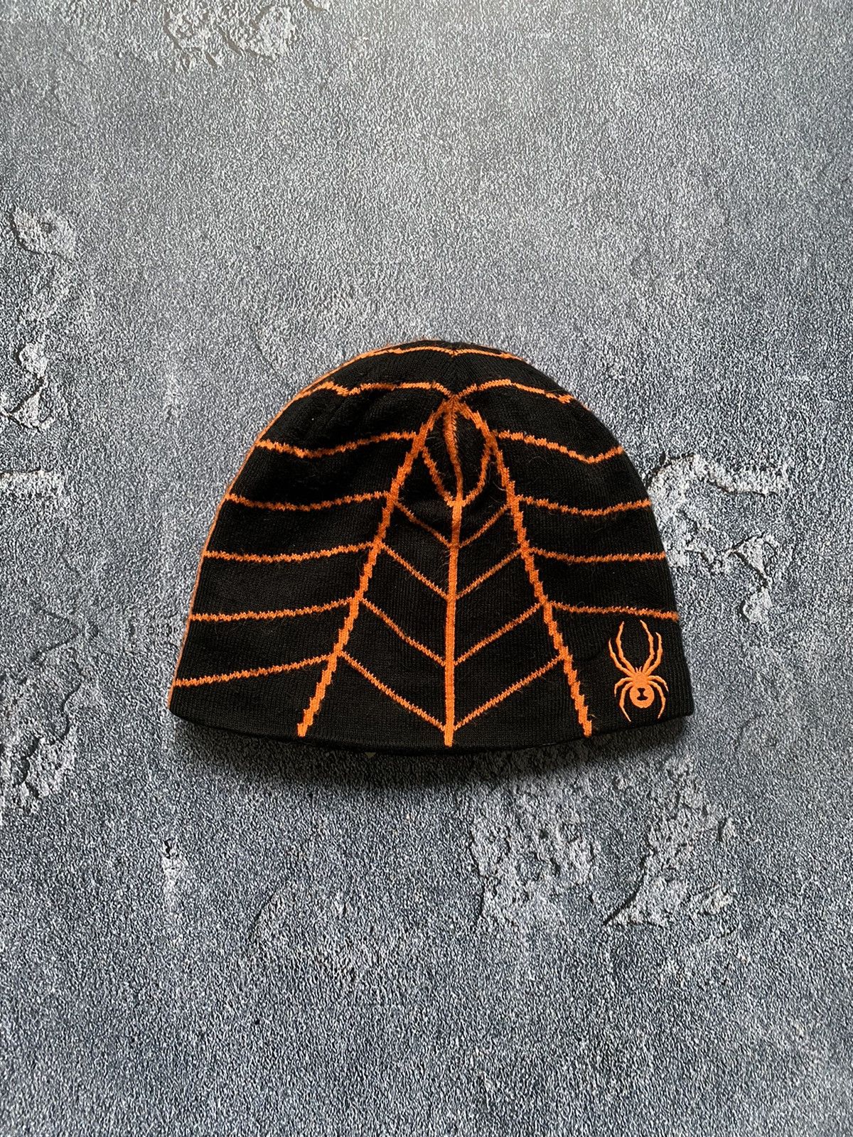 Japanese Brand × Spyder Spyder Y2K Web embroidered logo hat Size ONE SIZE - 1 Thumbnail