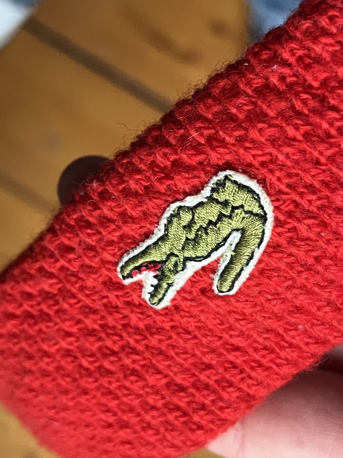 Lacoste × Vintage Lacoste Headband tennis Vintage logo Size ONE SIZE - 4 Thumbnail