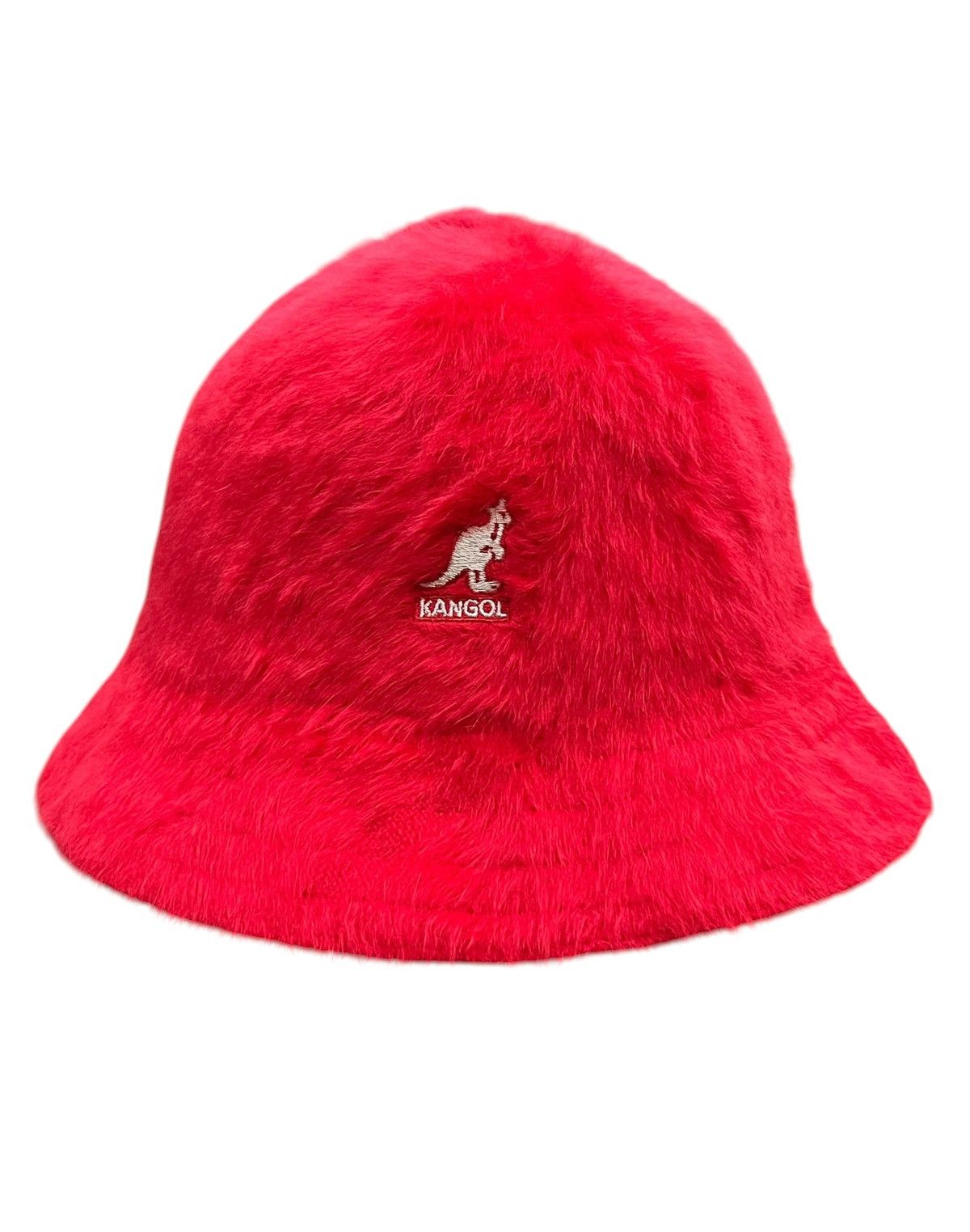 Kangol 90s Kangol Furgora Red Angora Bucket Hat Hip Hop Rapper Icon Size ONE SIZE - 3 Thumbnail