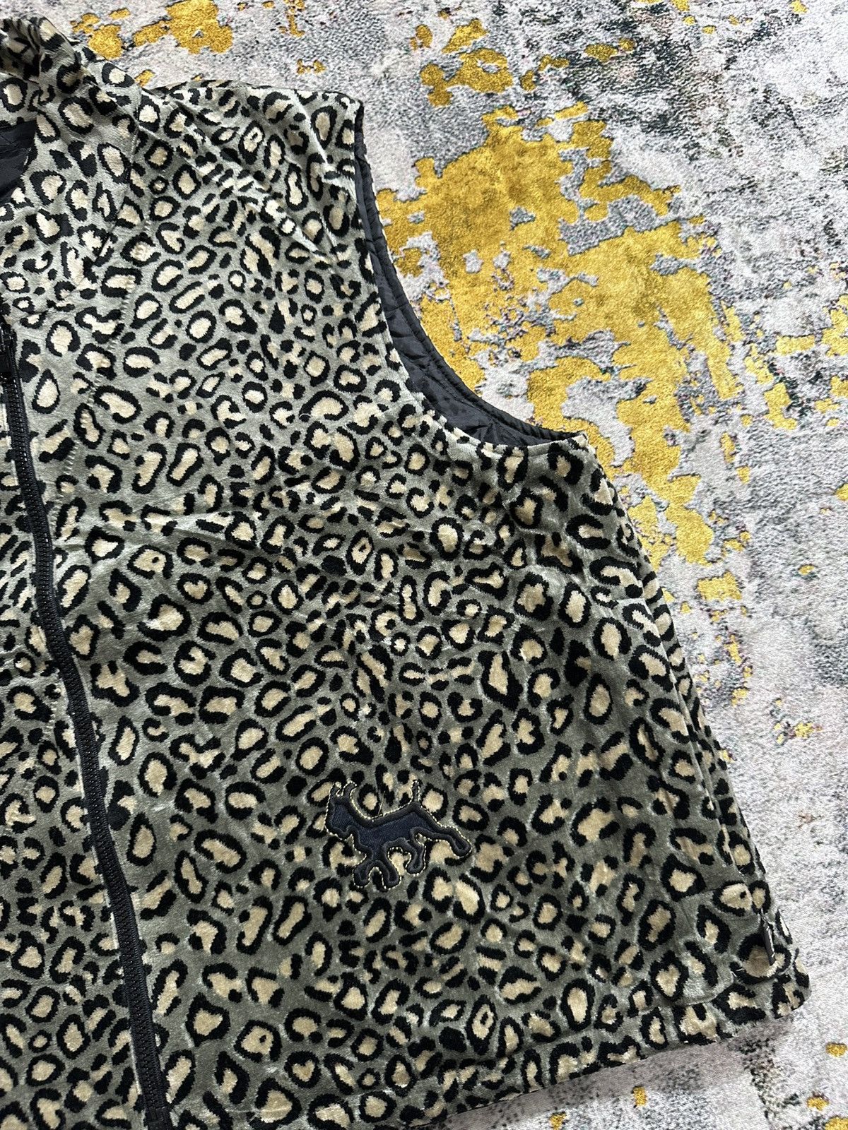 Beauty Beast × Hysteric Glamour × Japanese Brand CRAZY LEOPARD SUEDE VEST JACKET IF SIX WAS NINE LGB STYLE Size US XL / EU 56 / 4 - 5 Thumbnail