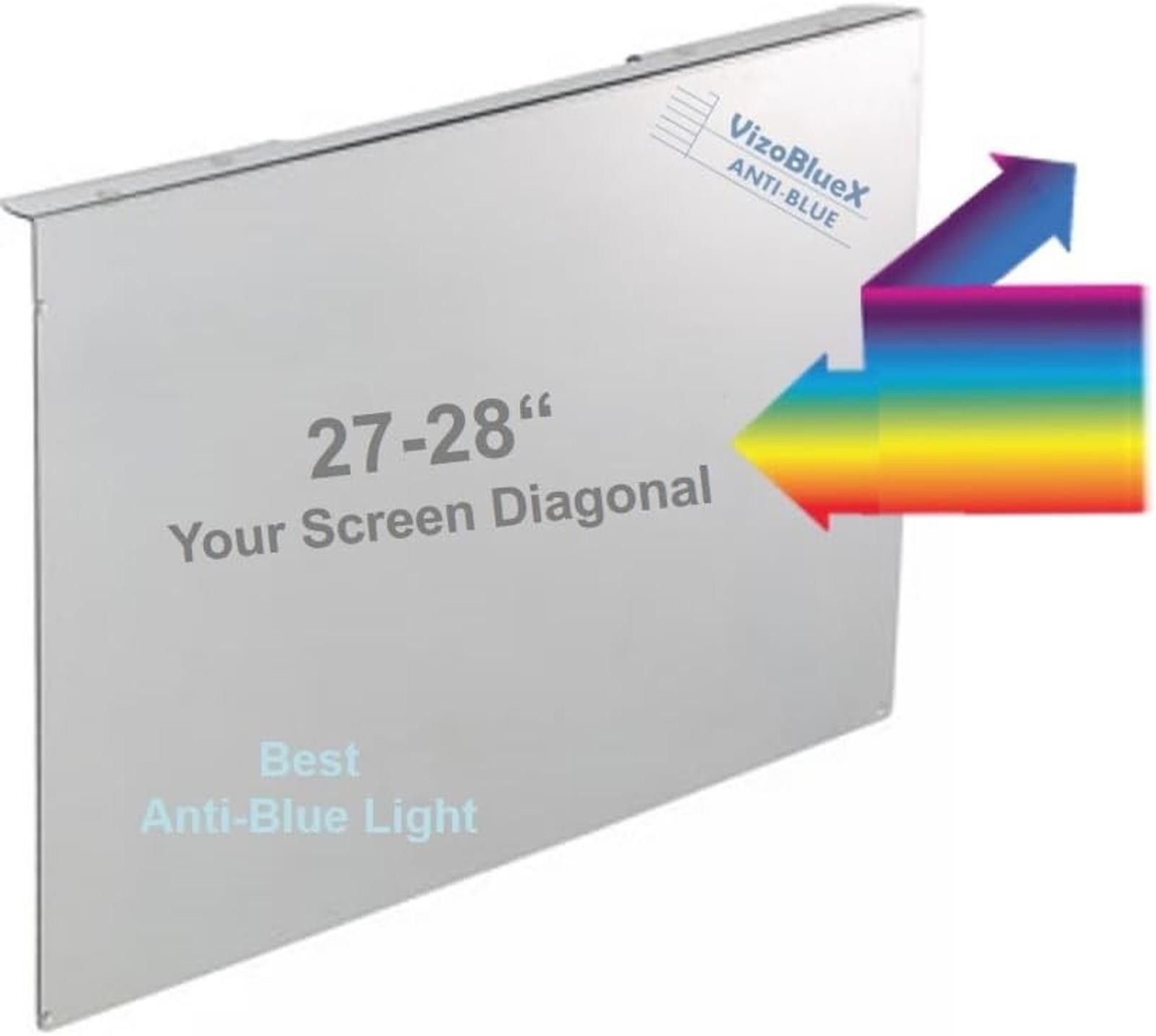 The Unbranded Brand 27-28 in Anti-Blue Light Monitor Filter Screen Protector Size ONE SIZE - 4 Thumbnail