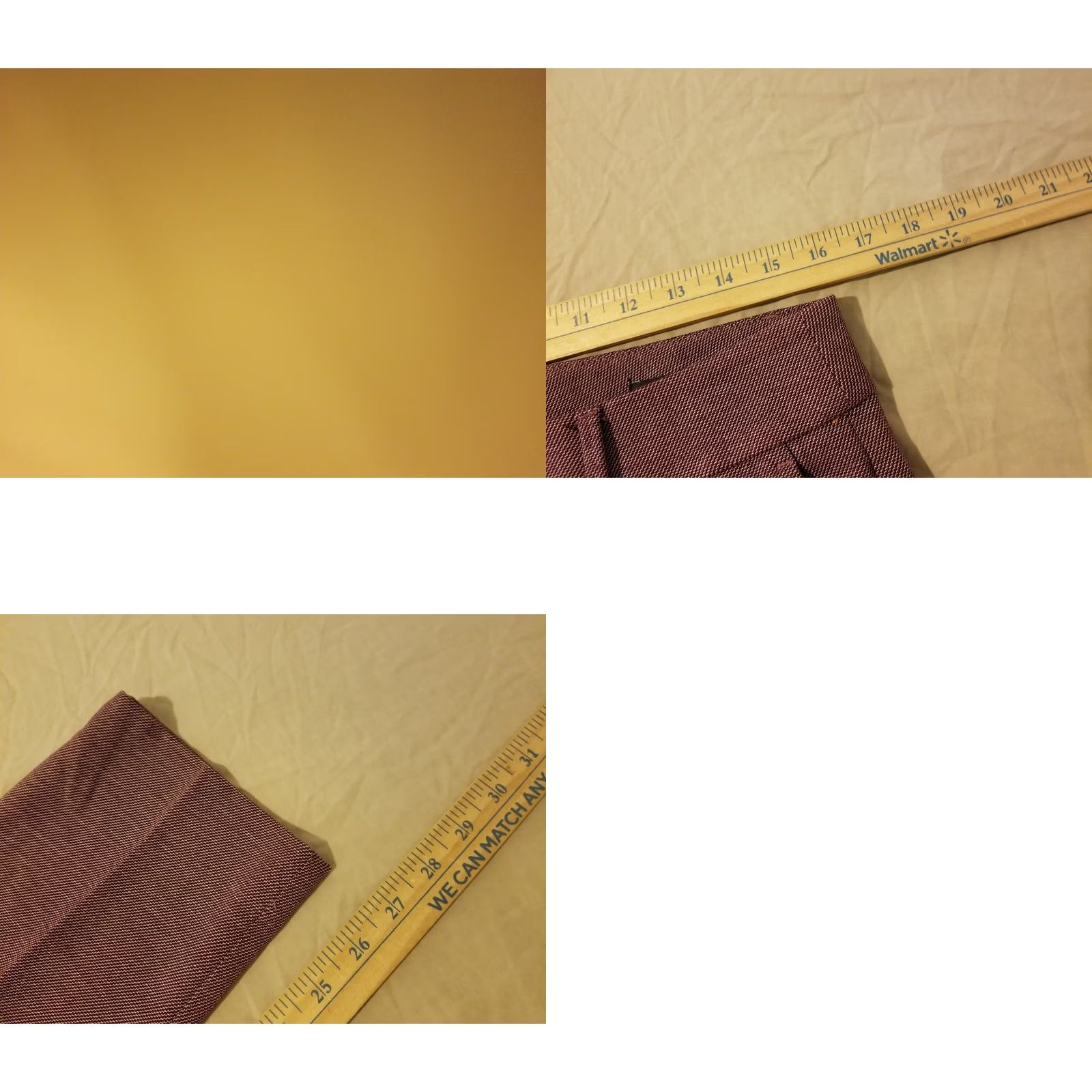 Ann Taylor Womens Ann Taylor Dress Pants 4 Red Slack Trouser Khaki Stretch Pants Womens 4 Red Dress Pants Ann Taylor Size 27" / US 4 / IT 40 - 8 Thumbnail