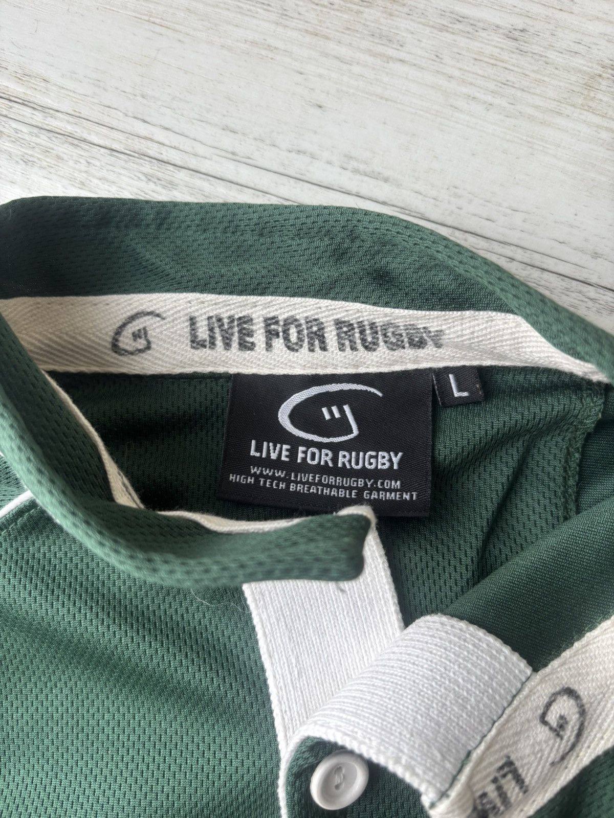 Other Vintage Ireland Rugby Jersey - Live For Rugby LFR Size US L / EU 52-54 / 3 - 5 Thumbnail