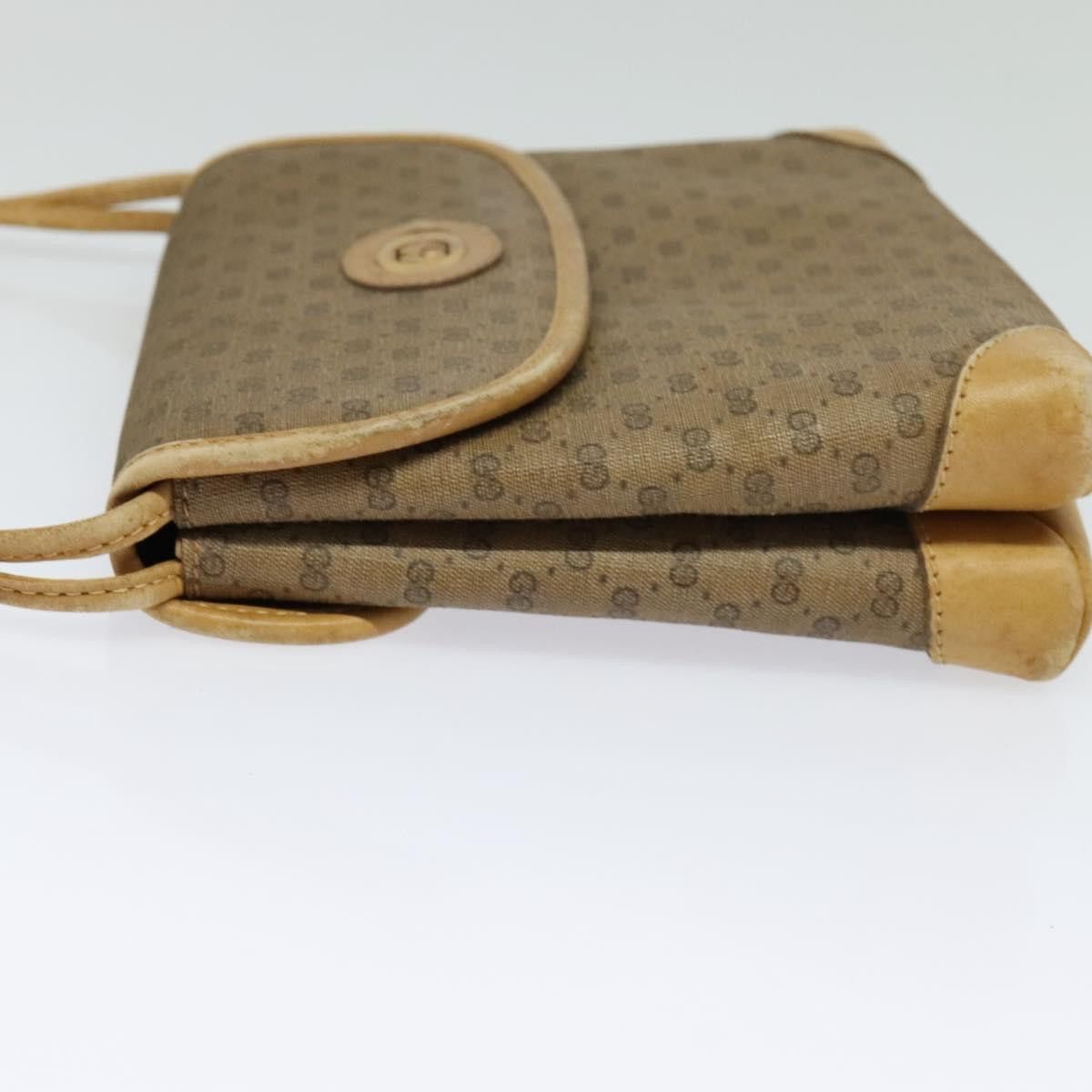 Gucci GUCCI Micro GG Supreme Shoulder Bag Pvc Beige Gold 007 49 Size ONE SIZE - 4 Thumbnail
