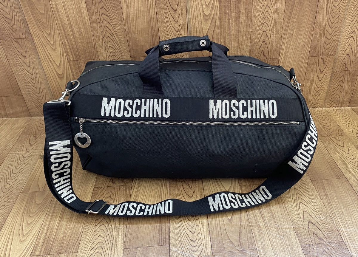 Moschino Very Rare Vintage Brand Moshino 2Way Boston Bag 1990s Size ONE SIZE - 1 Thumbnail