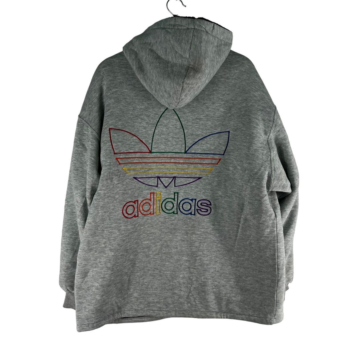 Adidas 🔥VTG ADIDAS HOODIE JACKET BIG LOGO COLOUR BLOCK STREETWEAR Size US M / EU 48-50 / 2 - 5 Thumbnail