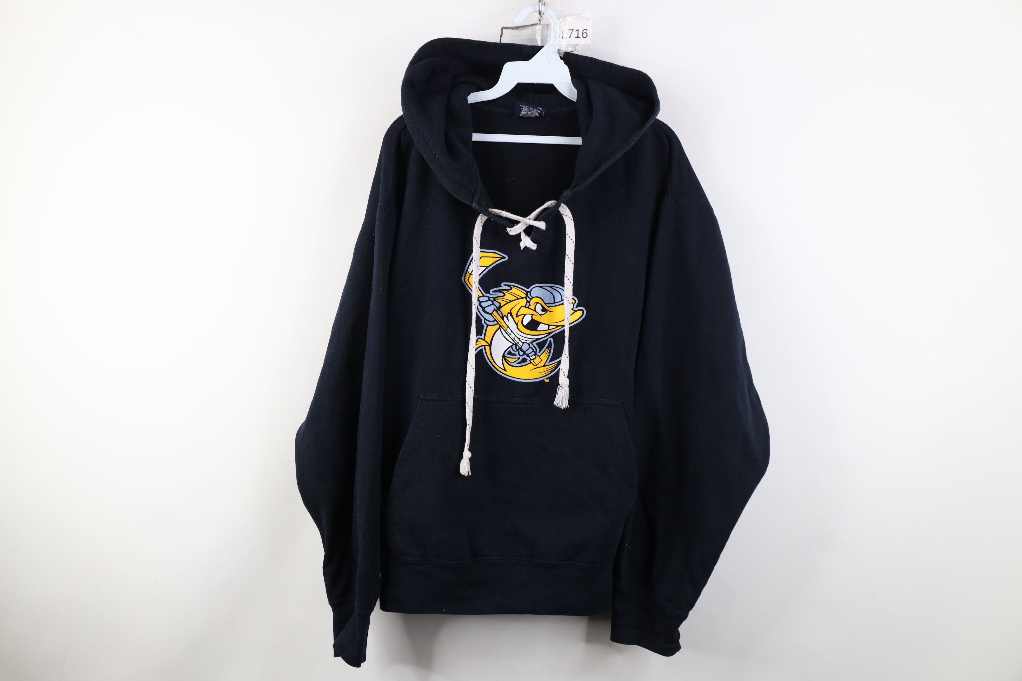 Vintage Vintage Minor League Toledo Walleye Hockey Jersey Sweatshirt Size US XL / EU 56 / 4 - 1 Thumbnail