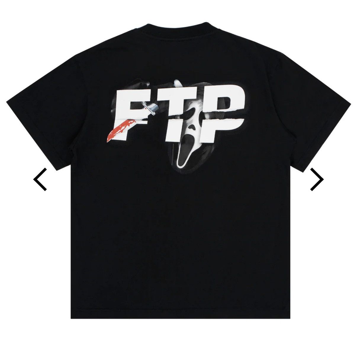Fuck The Population FTP Ghostface Logo Tee Black Size L Deadstock Size US L / EU 52-54 / 3 - 2 Thumbnail