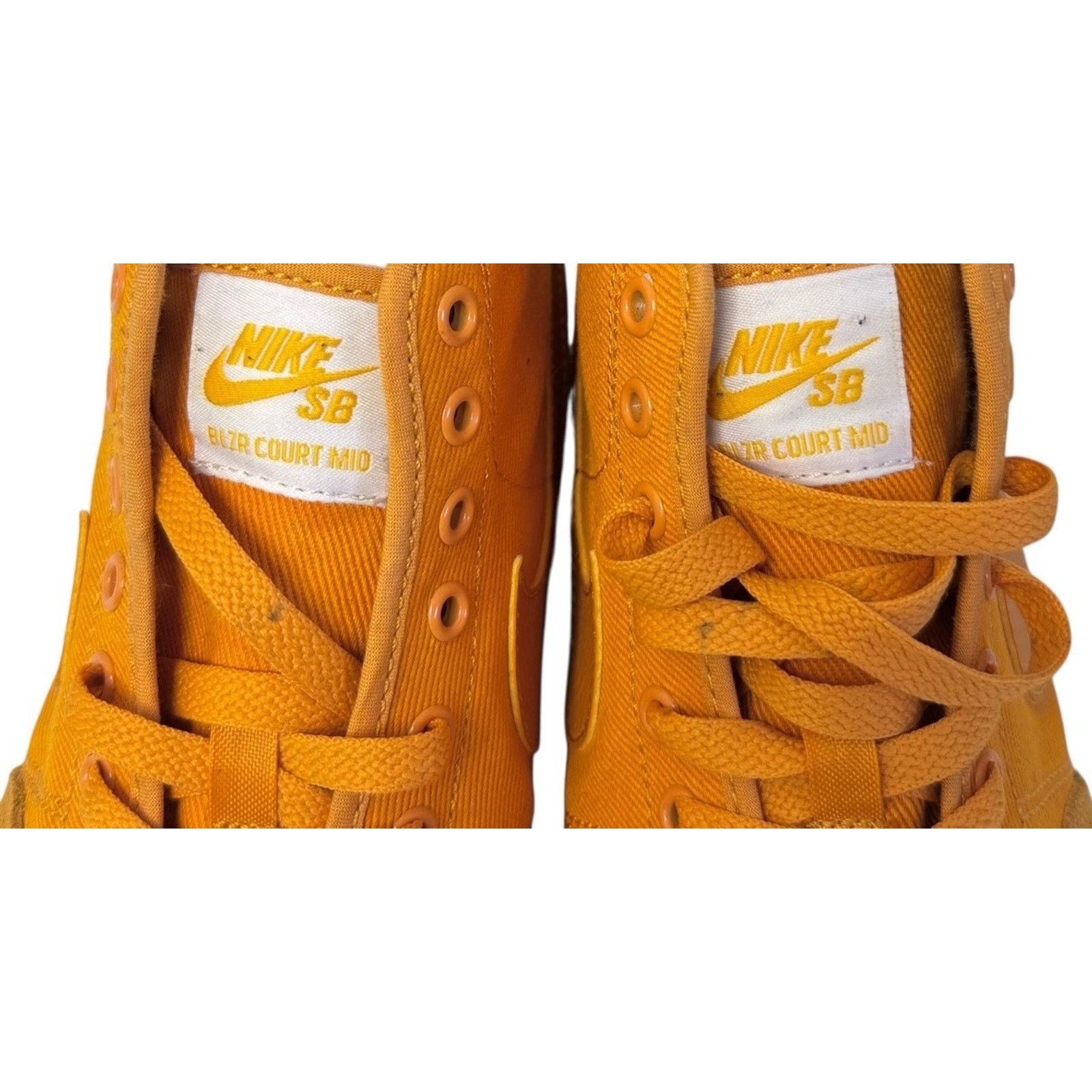 Nike NIKE SB BLZR Court Mid Premium Light Curry/Sail Skate Shoes Size US 10 / EU 43 - 6 Thumbnail