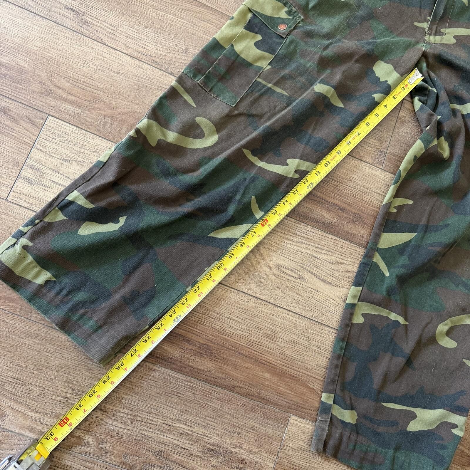 Northwest Territory Vintage 90s Northwest Territory Woodland Camo Cargo Pants Size US 36 / EU 52 - 8 Thumbnail