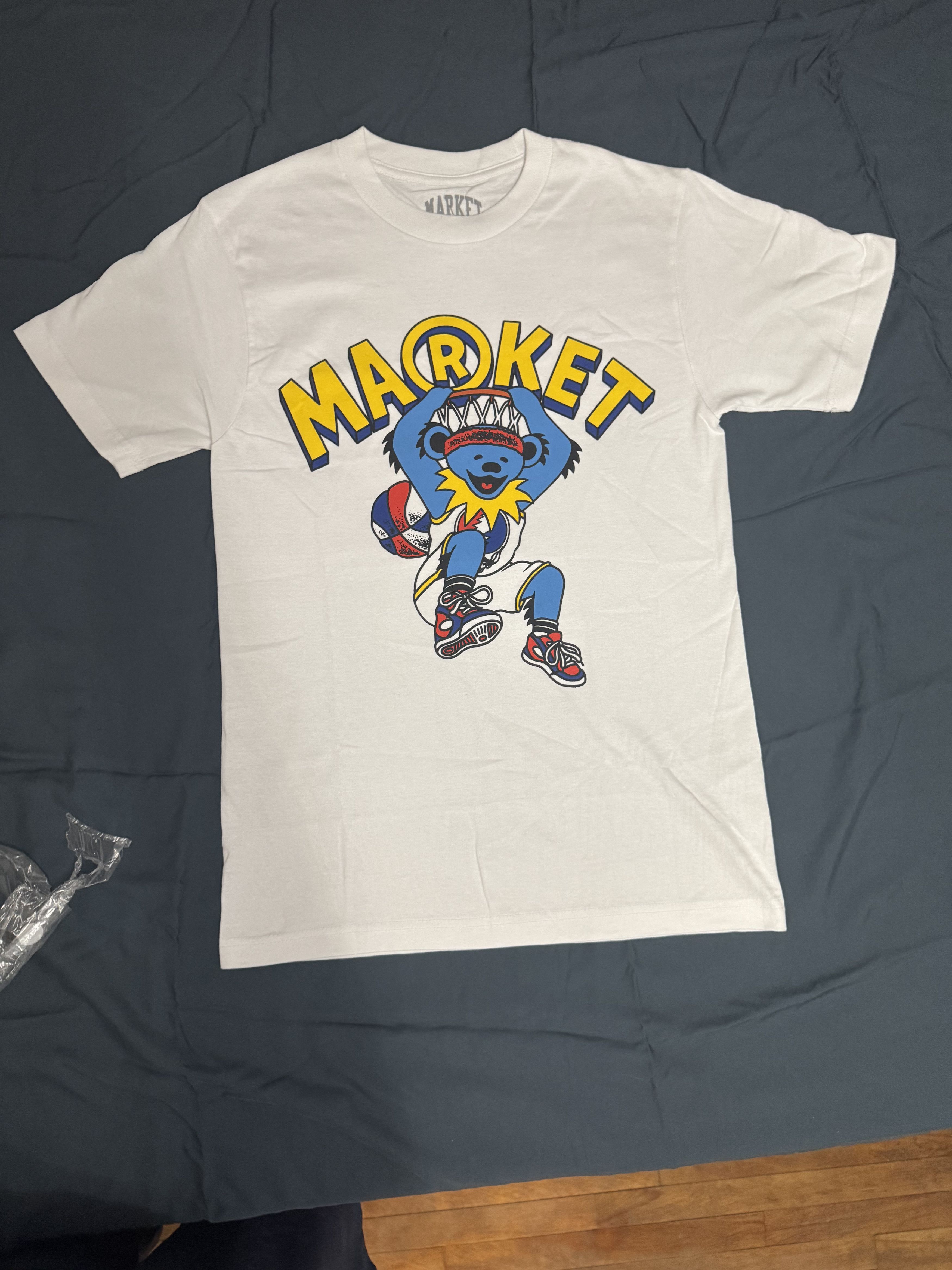 Grateful Dead × Market Market X Grateful Dead Jerry Bear 🏀 T shirt Size US S / EU 44-46 / 1 - 1 Thumbnail