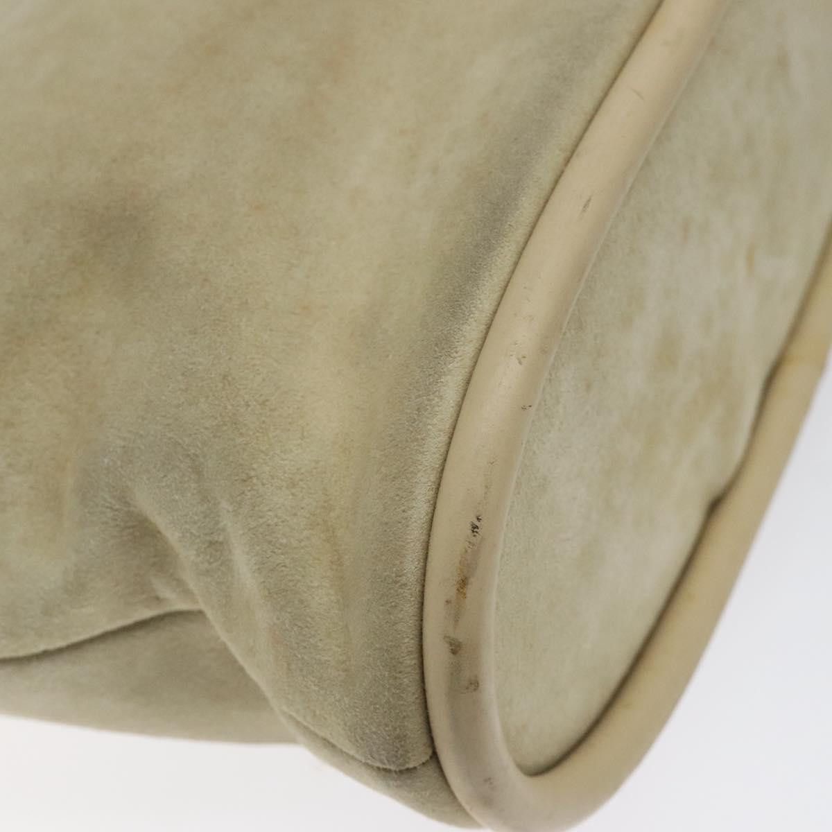 Gucci GUCCI Shoulder Bag Suede Beige Gold Size ONE SIZE - 11 Thumbnail
