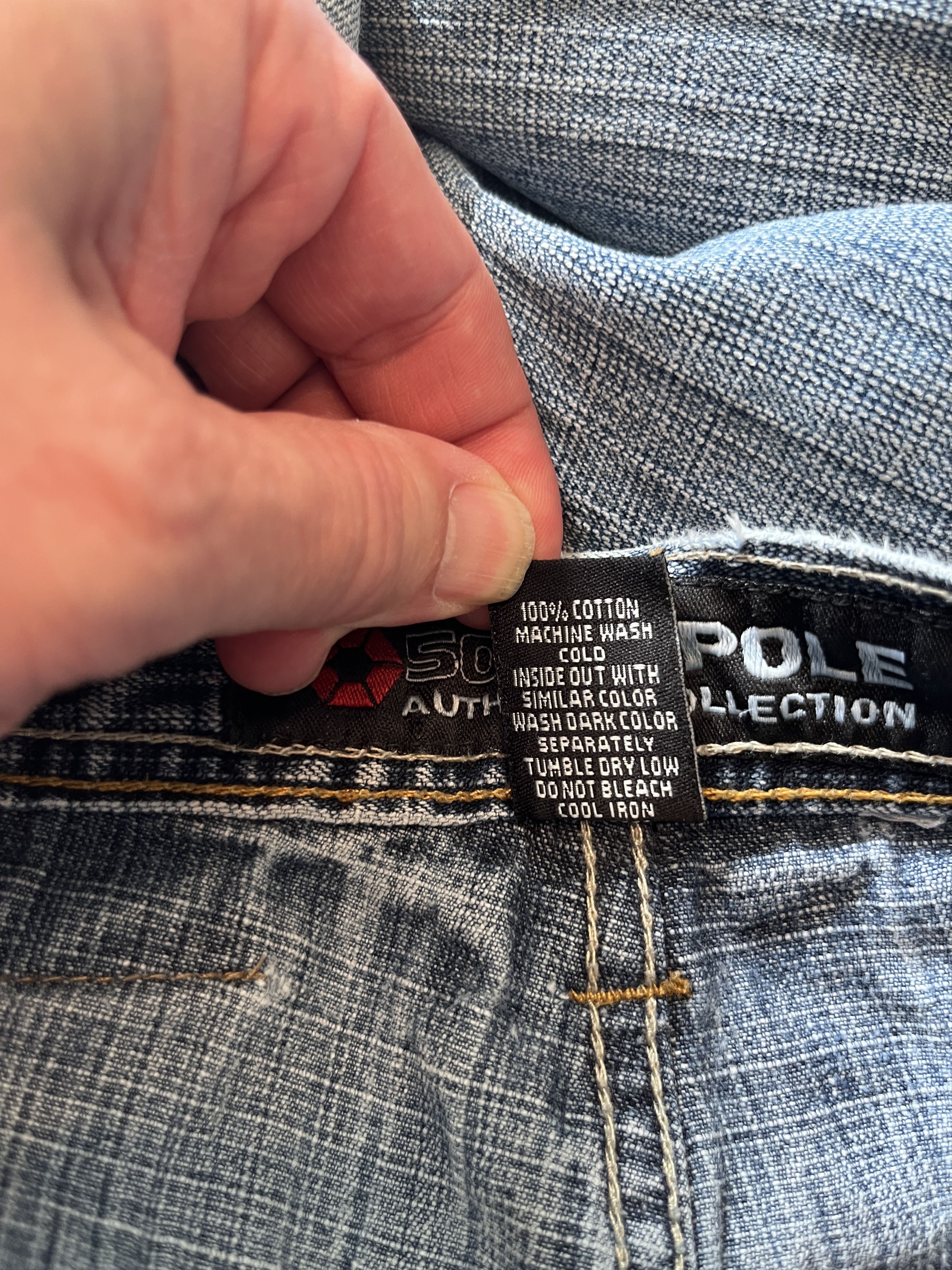 Southpole Vintage Y2K Southpole Authentic Baggy Wide Leg Jeans 34 Size US 34 / EU 50 - 7 Thumbnail