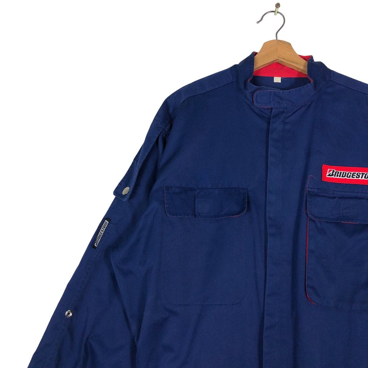 Japanese Brand 🔥90’s Vintage Overall Racing Sports Bridgestone Racing Size US 36 / EU 52 - 7 Thumbnail