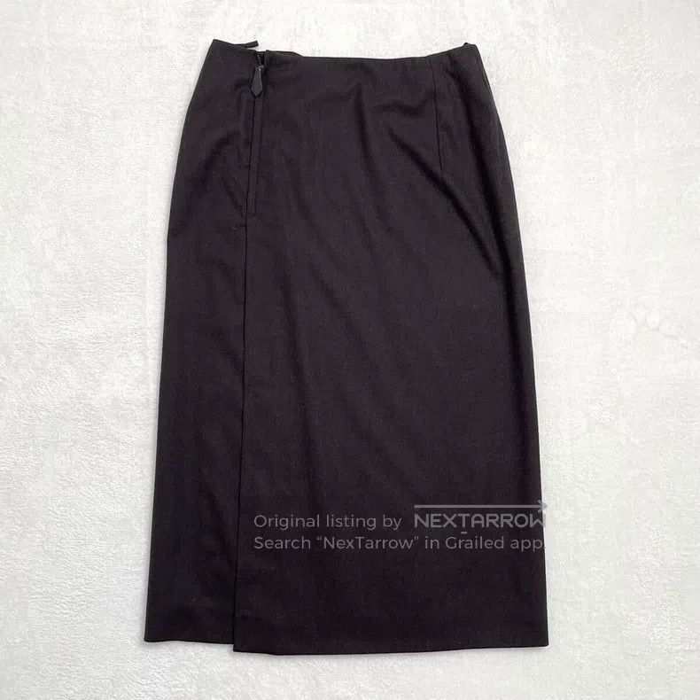 Hermes Hermes Wool long skirt Size 42" / US 20 - 2 Thumbnail