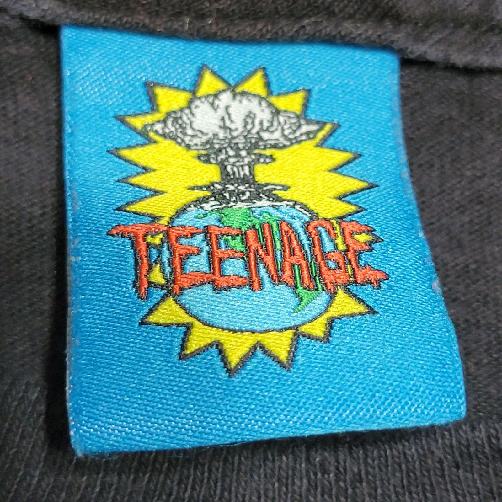 Teenage Teenage Black Unisex Tee "Reality Is Dead" - Size Small Size US S / EU 44-46 / 1 - 5 Thumbnail