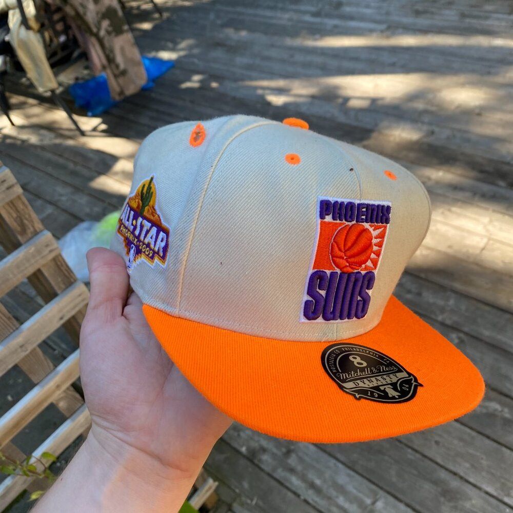 NBA Mitchell & Ness NBA Pheonix Suns Hat Snapback 2009 All Star Size ONE SIZE - 3 Thumbnail