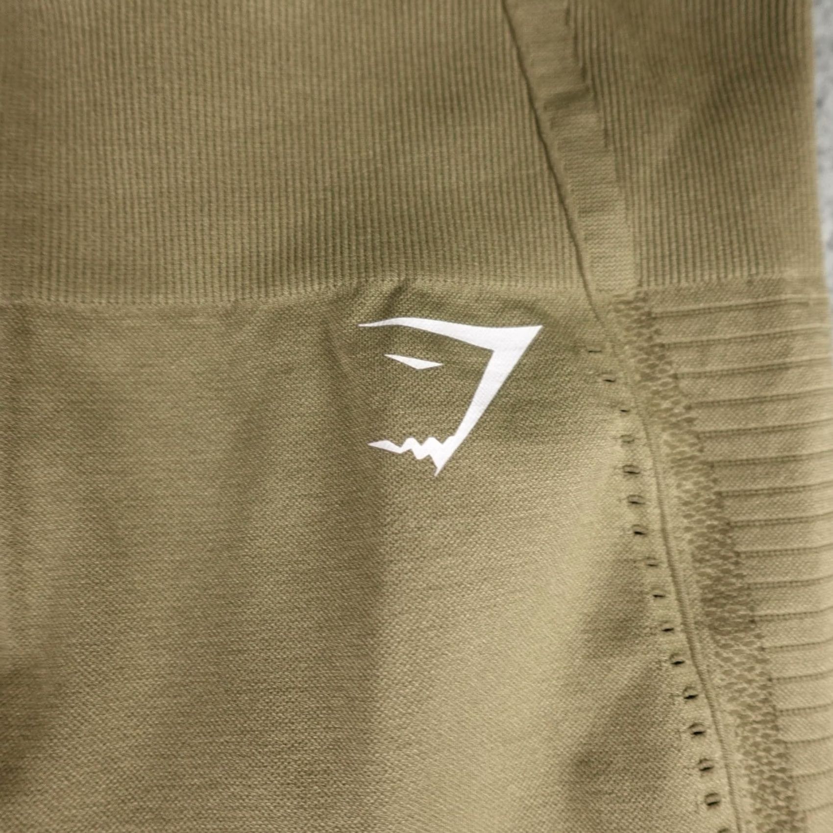 Gymshark Gymshark Leggings Womens Small Olive Energy Seamless High Waisted Workout Yoga Size 28" / US 6 / IT 42 - 6 Thumbnail