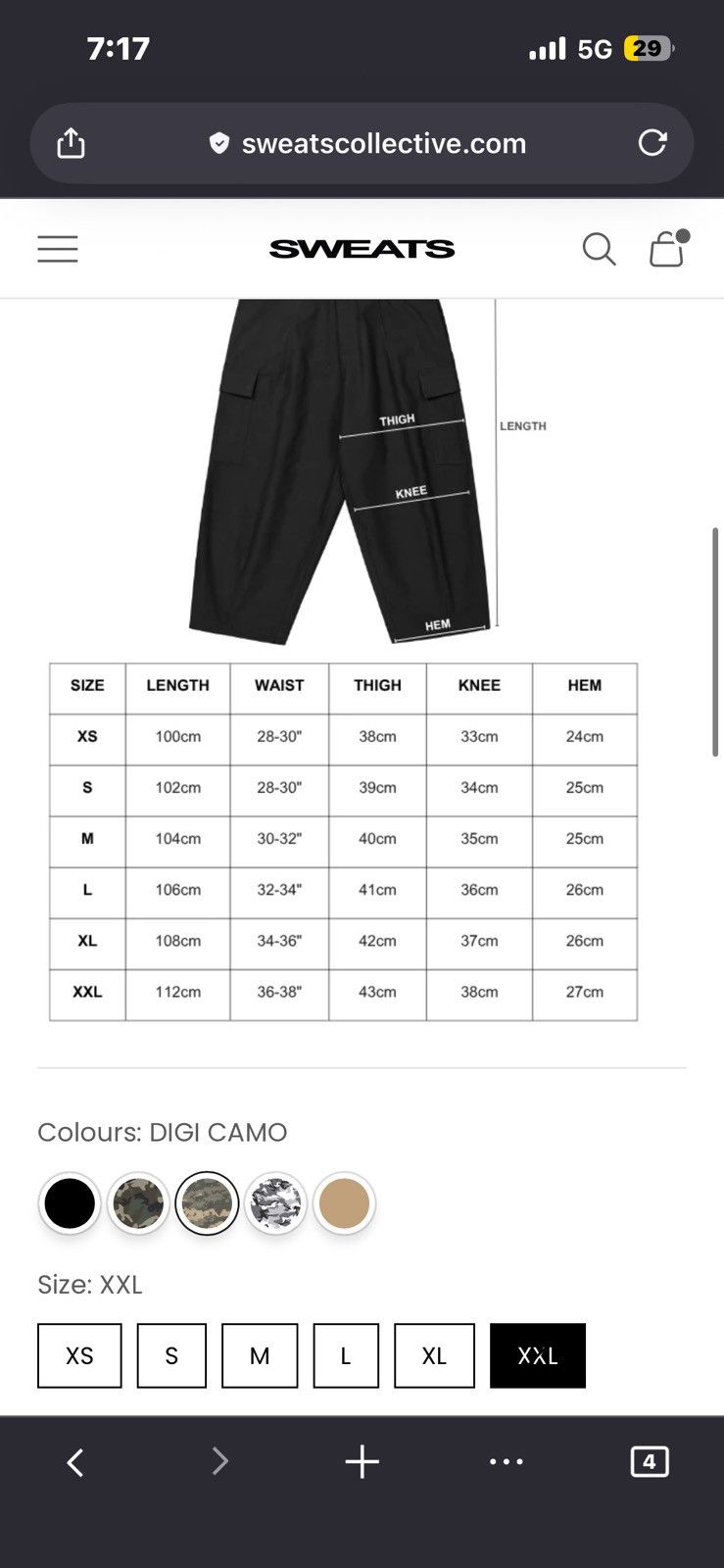 Other Cargo pant digi camo Size US 34 / EU 50 - 5 Thumbnail