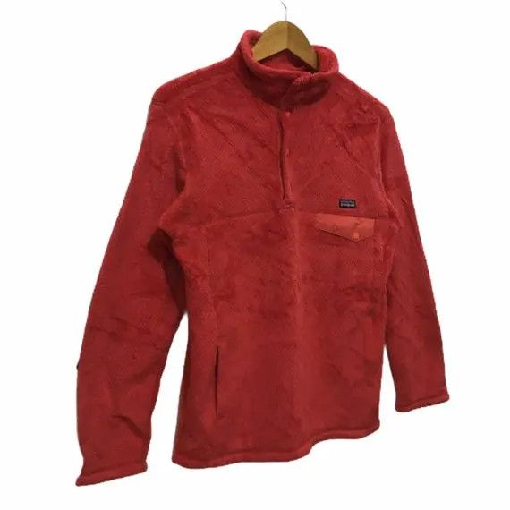 Patagonia Vtg PATAGONIA Fleece Jacket Snap Button Pocket Sweatshirt Size S / US 4 / IT 40 - 6 Thumbnail