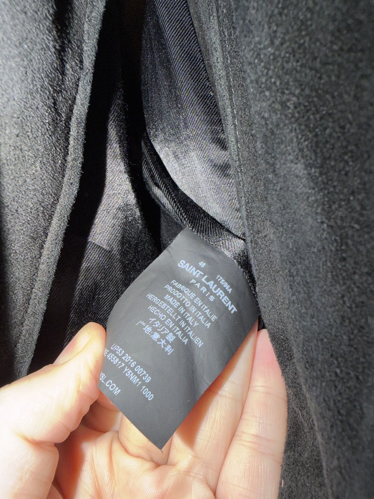 Saint Laurent Paris Hedi Era Suede Biker Jacket Size US S / EU 44-46 / 1 - 4 Thumbnail