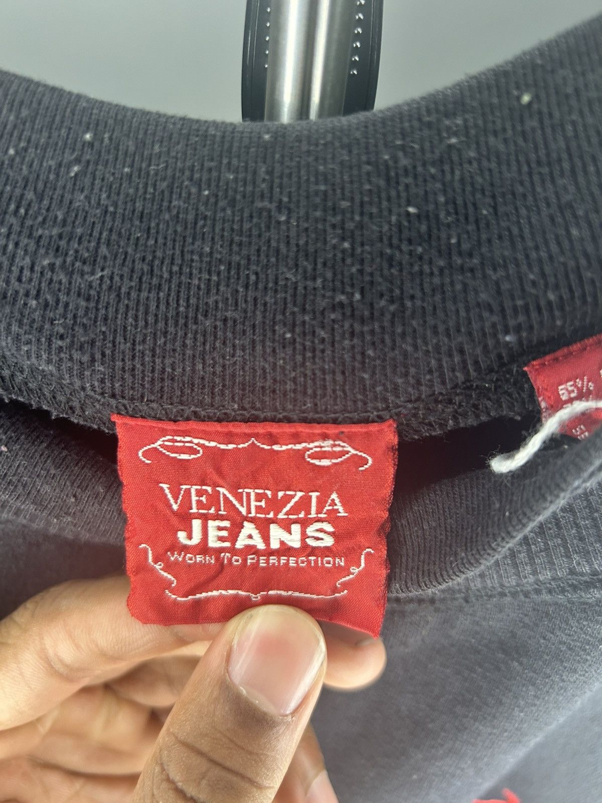 Vintage VENEZIA JEANS SWEATSHIRT Size US M / EU 48-50 / 2 - 3 Thumbnail