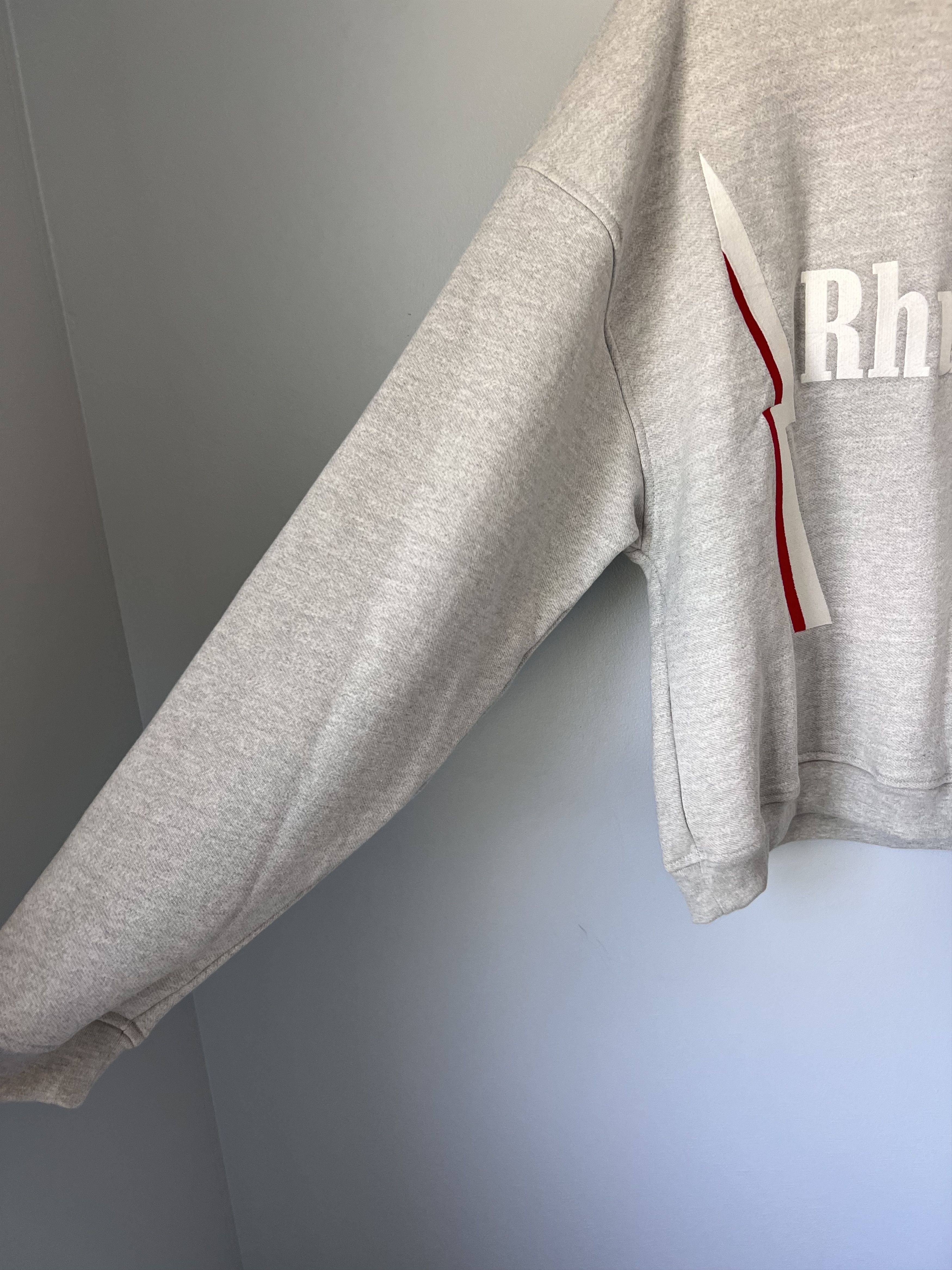 Rhude Rhude Lightning Crewneck in Grey Size US XXL / EU 58 / 5 - 3 Thumbnail