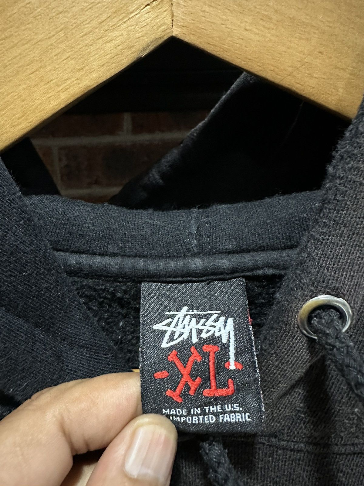 Stussy × Vintage Vintage Stussy Skateboard Sun Faded Hoodie Size US XL / EU 56 / 4 - 5 Thumbnail
