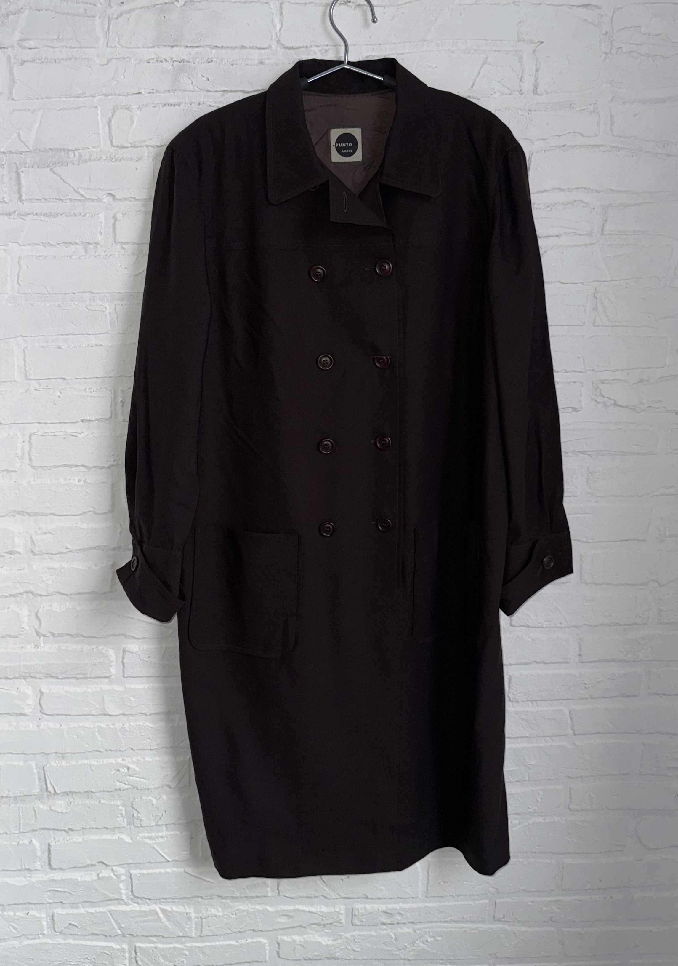 Akris Vintage Akris Punto lightweight wool double breasted jacket Size L / US 10 / IT 46 - 1 Thumbnail