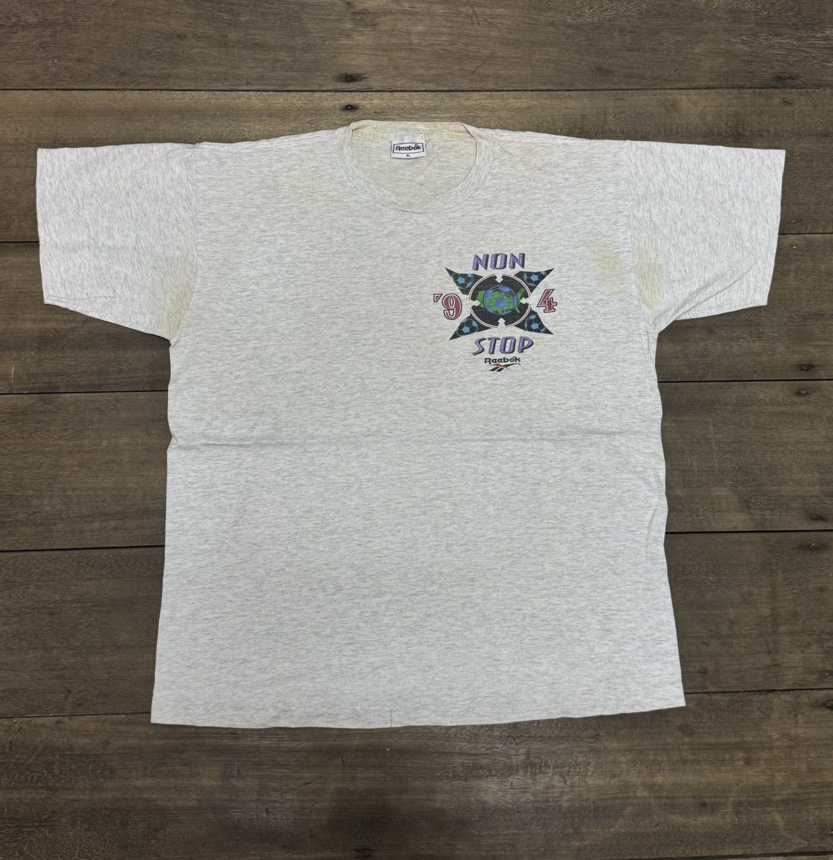 Reebok VINTAGE SOCCER 1994 REEBOK Size US XL / EU 56 / 4 - 4 Thumbnail