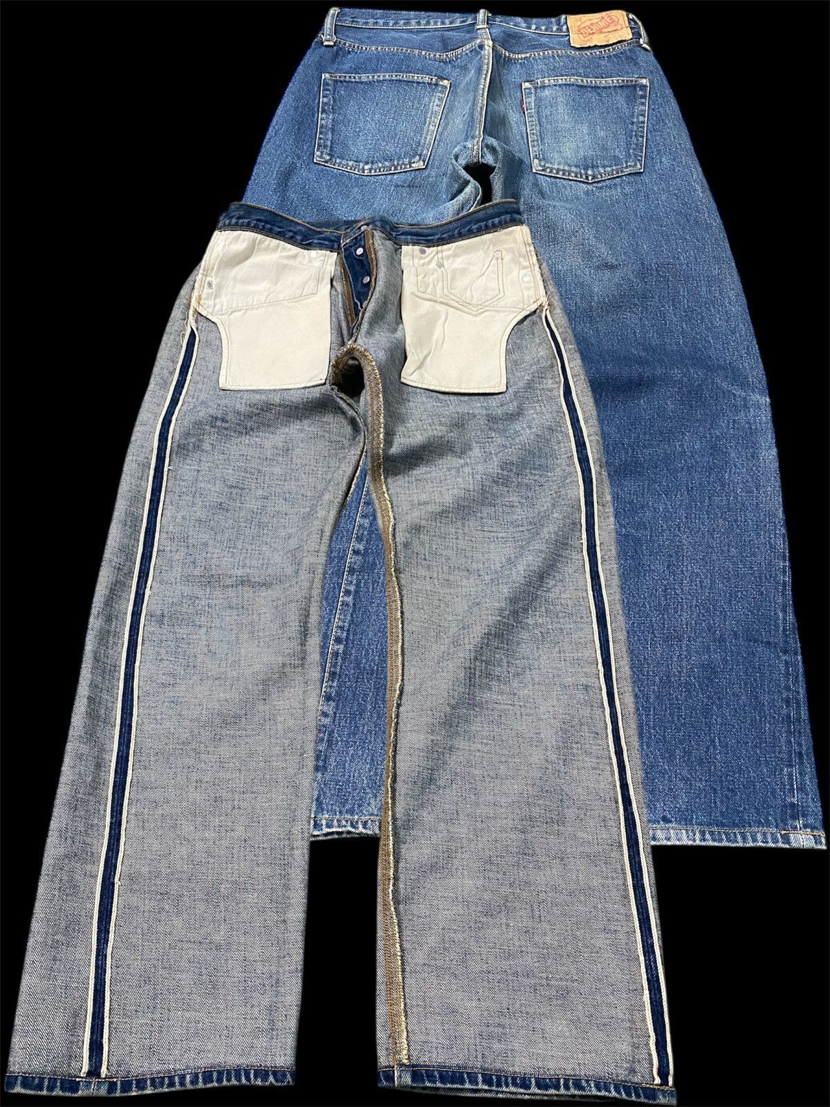 Denime × Japanese Brand × Vintage Vintage Japan Selvedge Denime imn194 Size US 32 / EU 48 - 1 Thumbnail