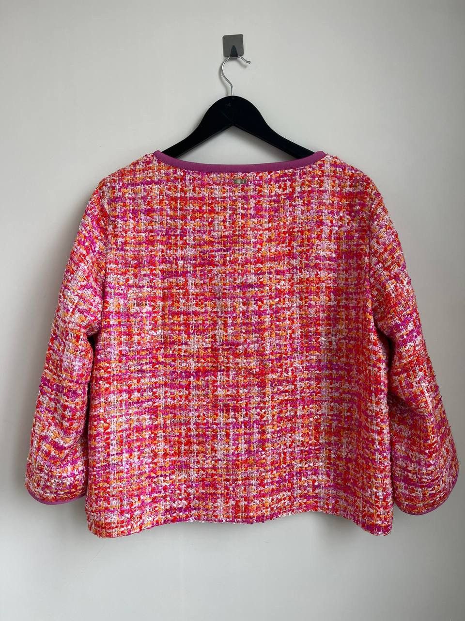 Herno HERNO Lurex embellished multicolour bouclé jacket Size XL / US 12-14 / IT 48-50 - 5 Thumbnail