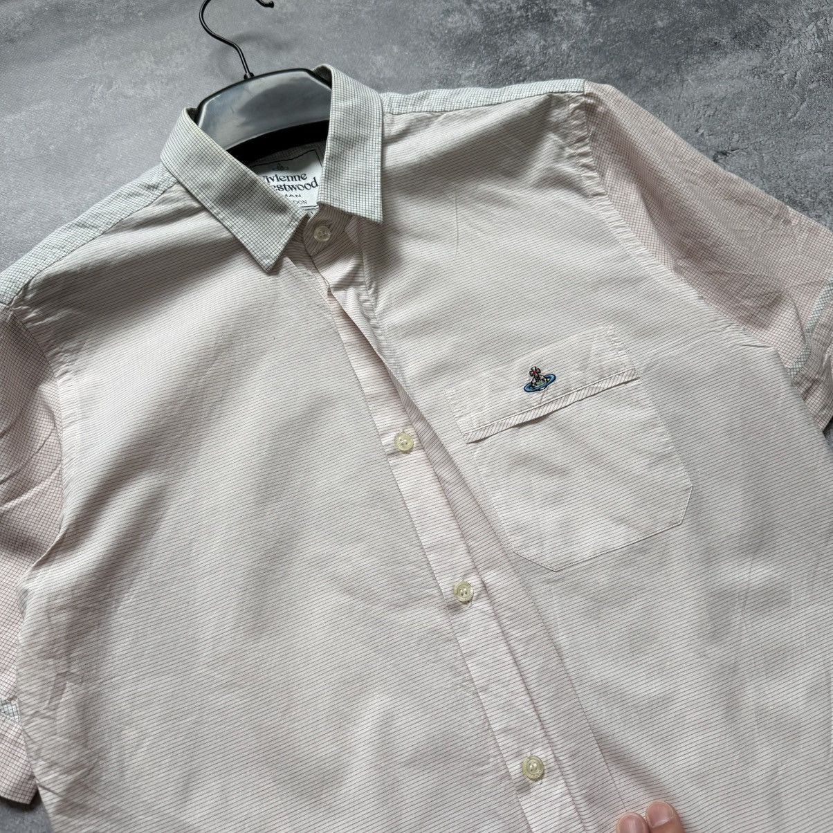 Vivienne Westwood Vivienne Westwood MAN Shirt Button Up Short Sleeve Size US L / EU 52-54 / 3 - 9 Thumbnail