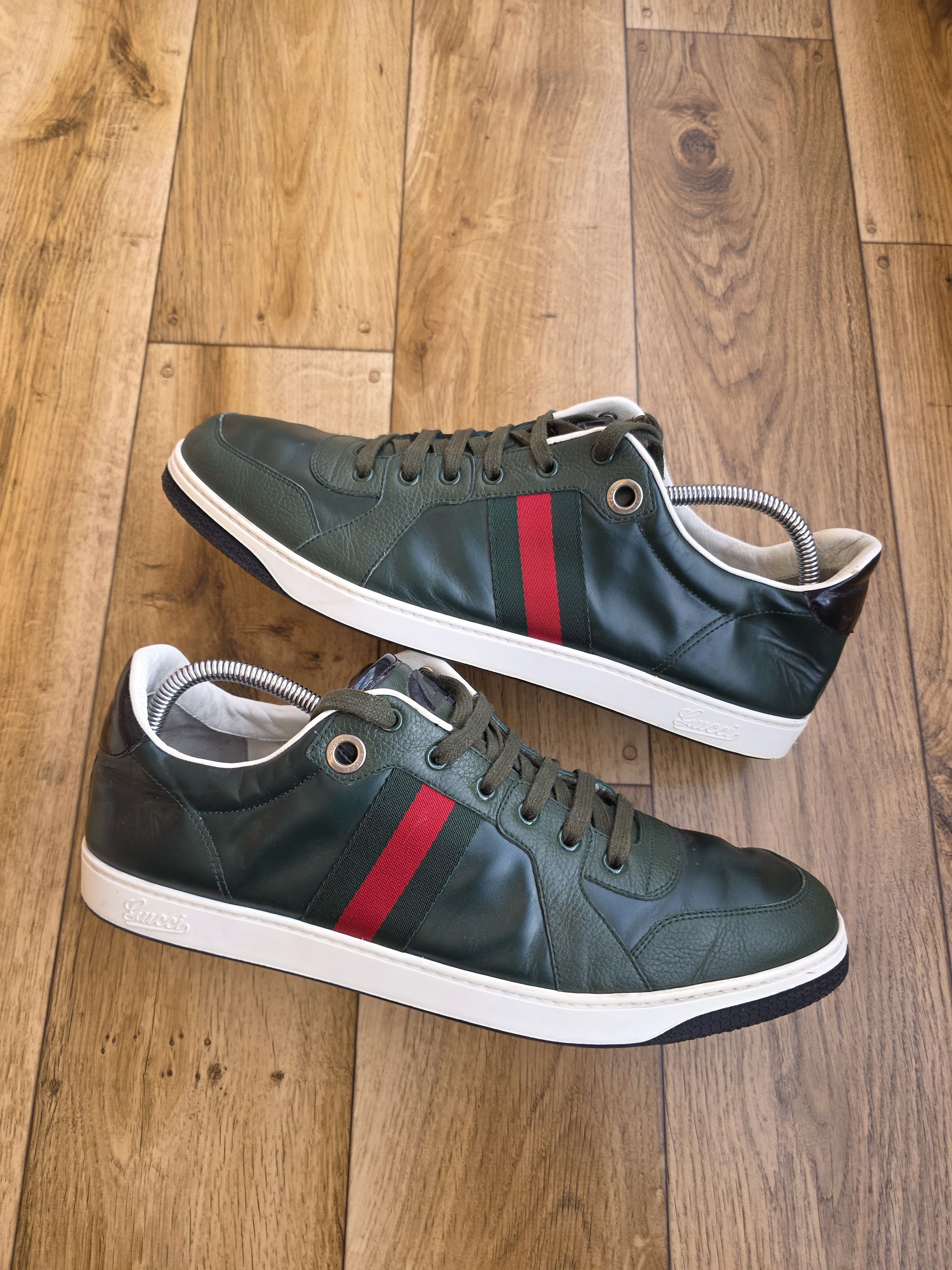 Gucci Gucci Web Low Top Sneakers Size US 14 / EU 47 - 1 Thumbnail
